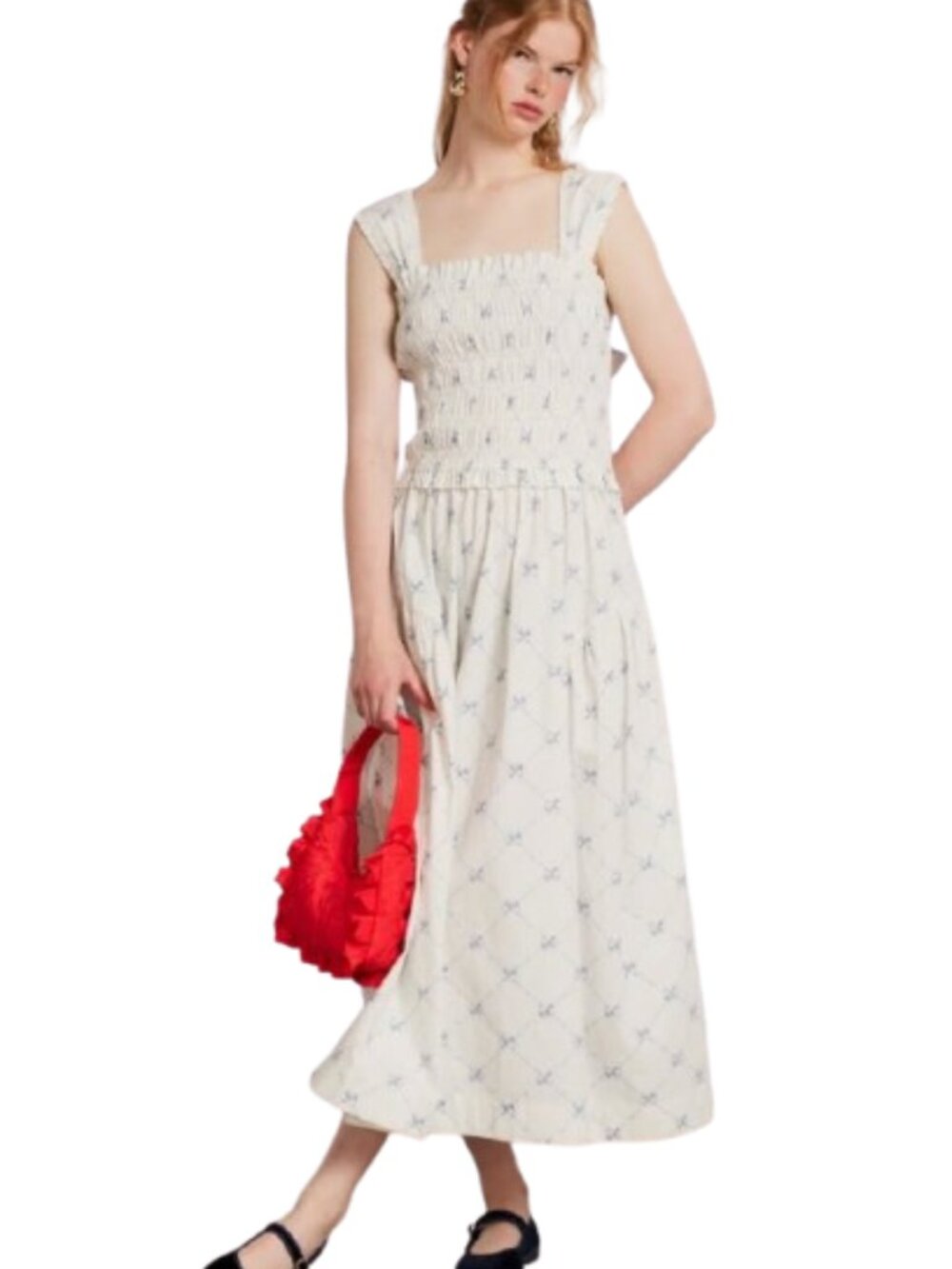 Damson Madder Tish Bow Dress NEW 